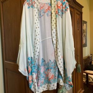 Anthropologie print kimono